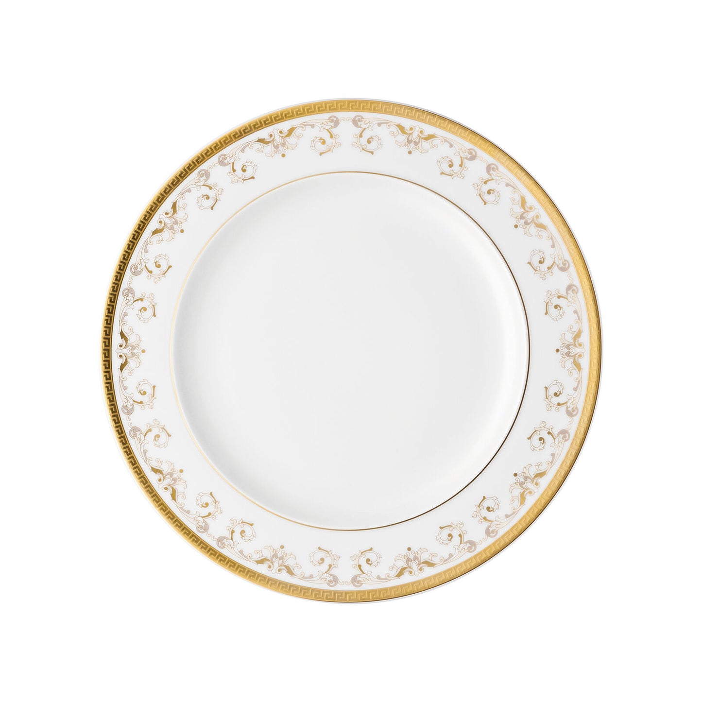 Medusa Gala Gold Dinner Plate 